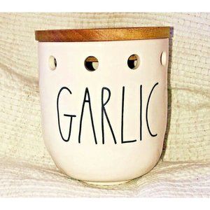 Rae Dunn GARLIC Cellar Canister New